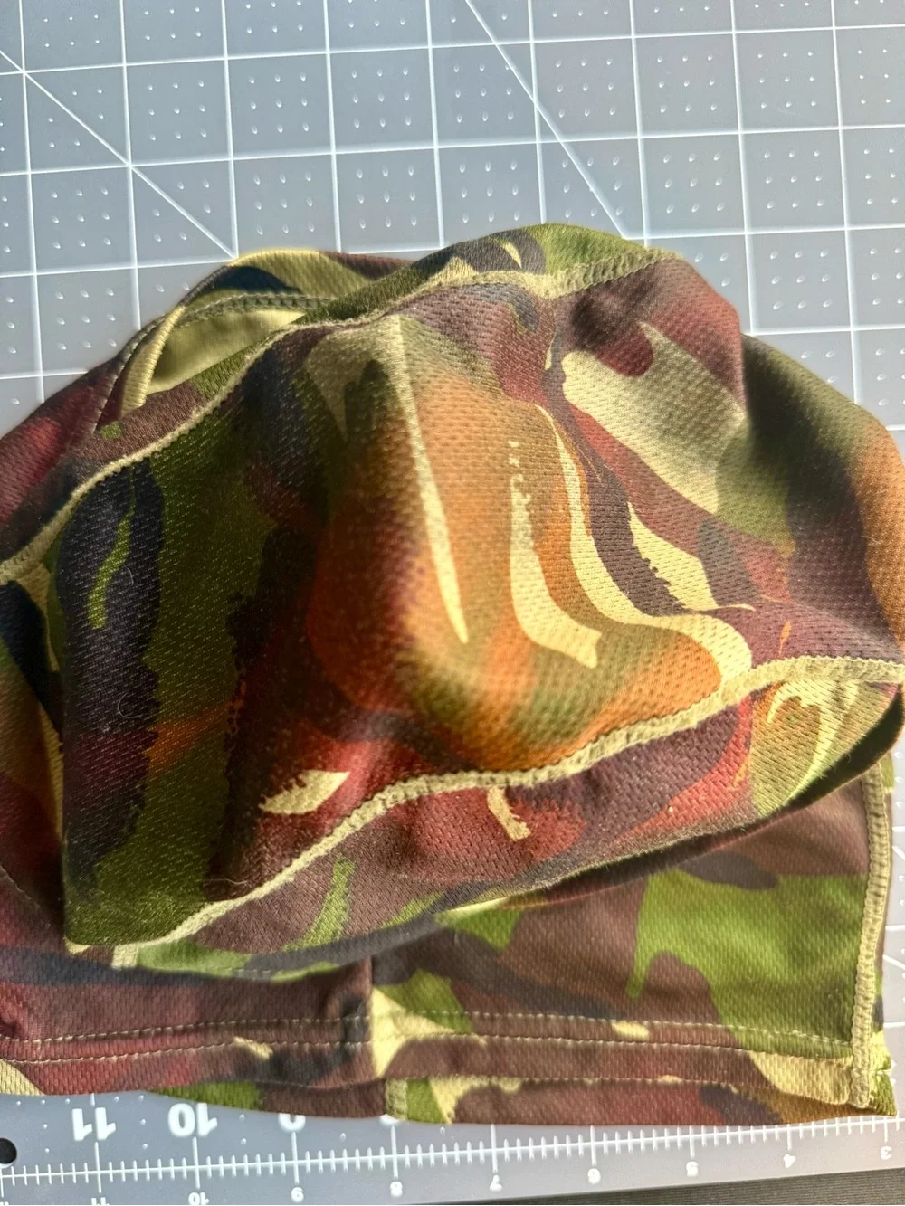 Camo Balaclava Neck Gaiter * One Size * Green Woodland * Unisex * Tactical
